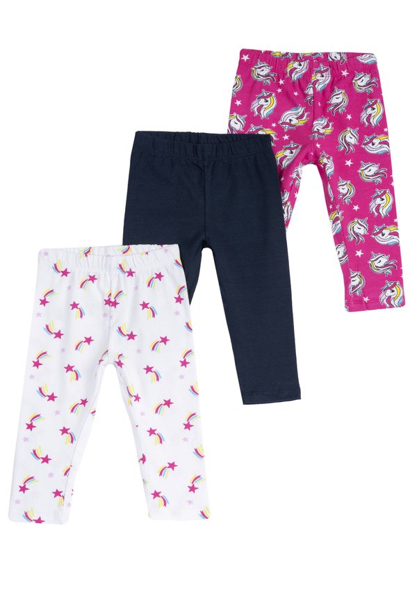 SET 3 PACK - Leggings - Hosen - blu