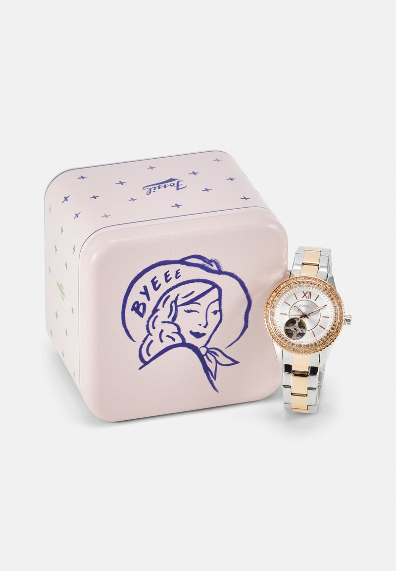 Damen Analoguhren | Fossil STELLA Uhr silver-coloured/rose gold-coloured/silberfarben - MI72066 Damen Analoguhren | Fossil STELLA Uhr silver-coloured/rose gold-coloured/silberfarben - MI72066
