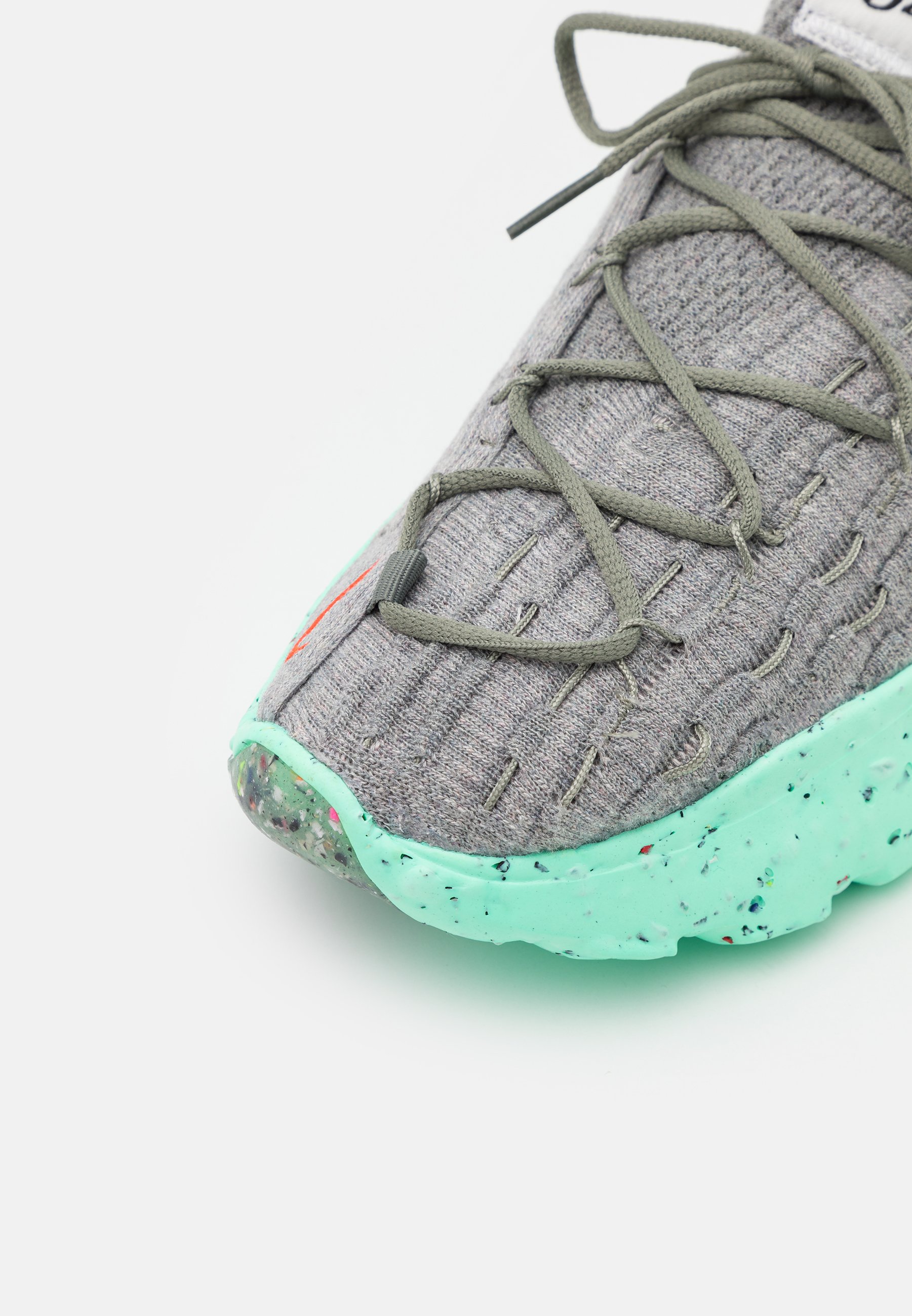 Nike Sportswear SPACE HIPPIE 04 - Trainers - dark stucco/team orange/light  bone/green glow/summit white/orange - Zalando.ie