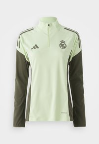 REAL MADRID - Top dugih rukava - almost lime