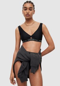 AllSaints LIZA - Bikini pezzo sopra - black