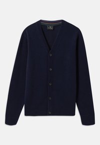 MENS CARDIGAN BUTTON THRU - Ζακέτα - blue