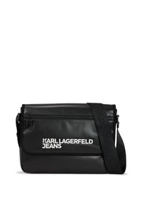 TRAVELER MESSENGER BAG - Geantă crossbody - black