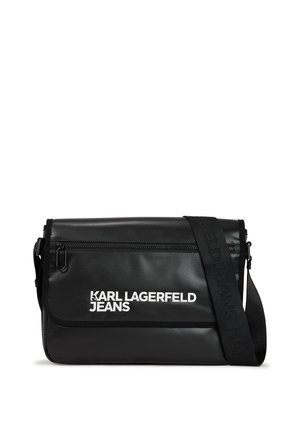TRAVELER MESSENGER BAG - Cross body bag - black