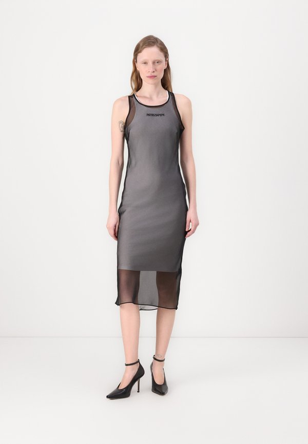 DRESS - Shift dress - nero