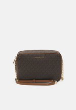 brown crossbody michael kors purse