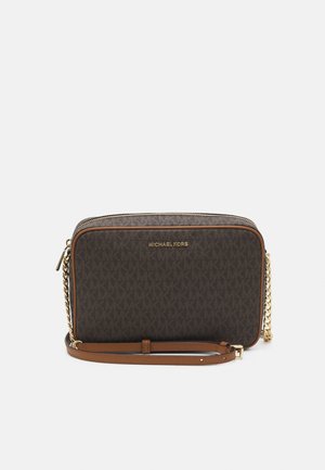 JET SET CROSSBODY - Taška s příčným popruhem - brown