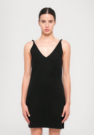 STELLA PATCH STRASS - Jerseyjurk - black