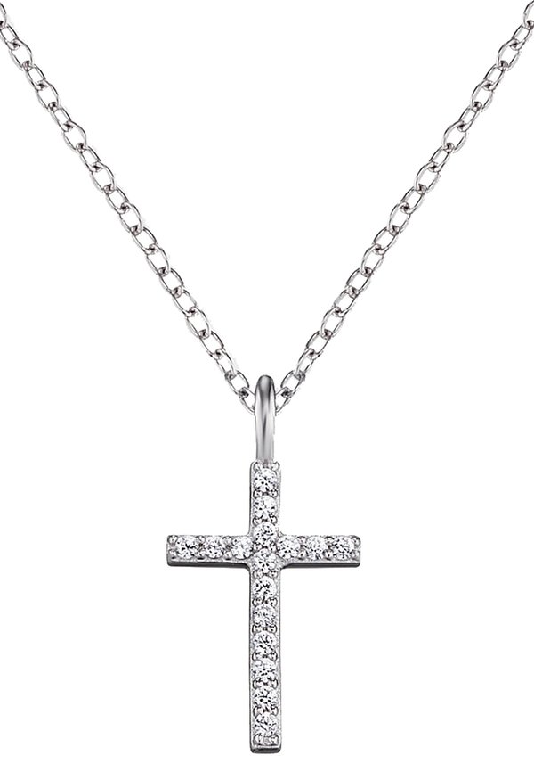 Halskette - silberfarben