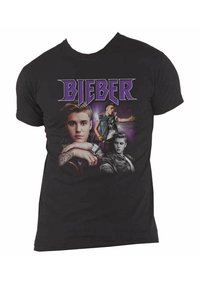 Paradiso Clothing JUSTIN BIEBER JB HOMAGE - Print T-shirt - black