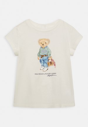 BABY TEE - T-shirt con stampa - deckwash white