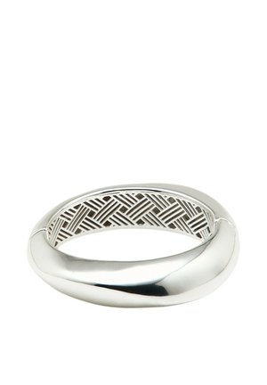 Massimo Dutti, SMOOTH HINGED BRACELET - Armband - silver-coloured