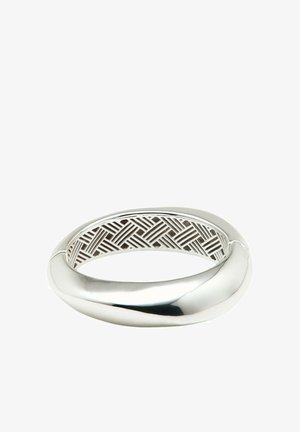 Massimo Dutti, SMOOTH HINGED BRACELET - Armband - silver-coloured