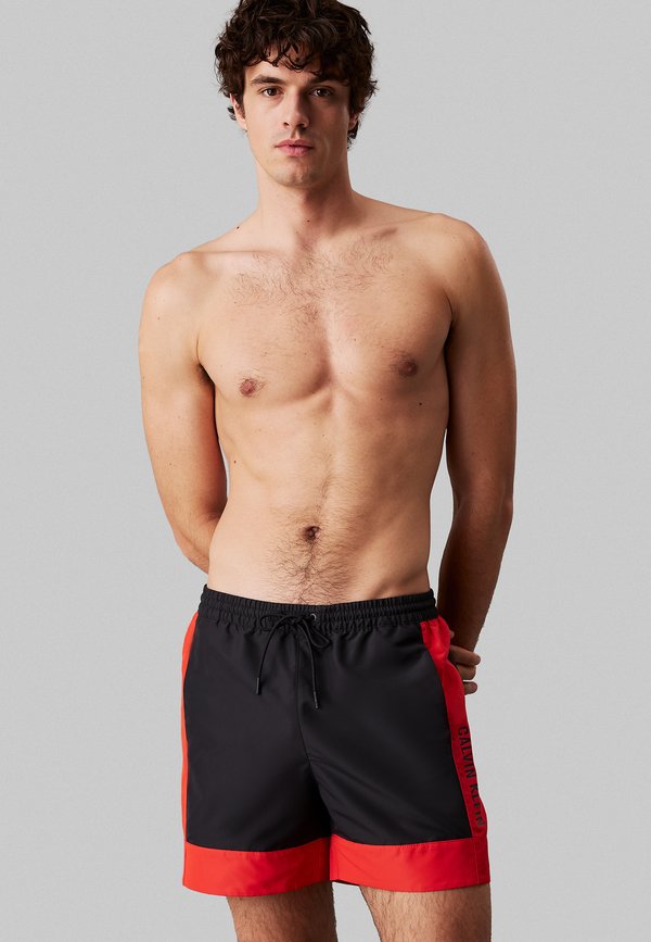 MEDIUM DRAWSTRING FASHION - Badeshorts - flaming chili