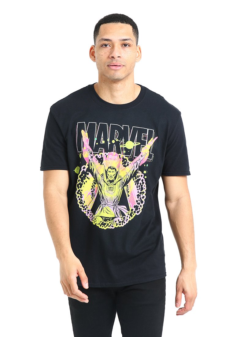 Marvel T-shirt print zwart Marvel T-shirt print zwart