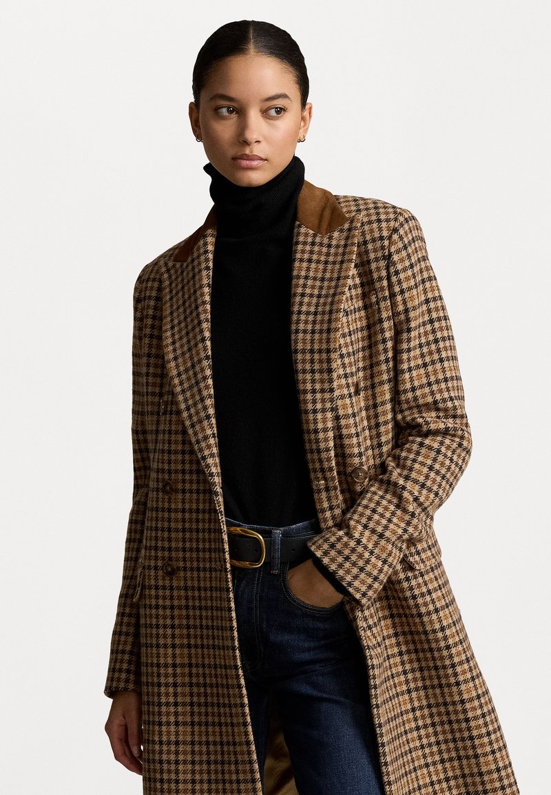 Polo Ralph Lauren - DOUBLE-BREASTED HERRINGBONE COAT - Blazer - country, Enlarge