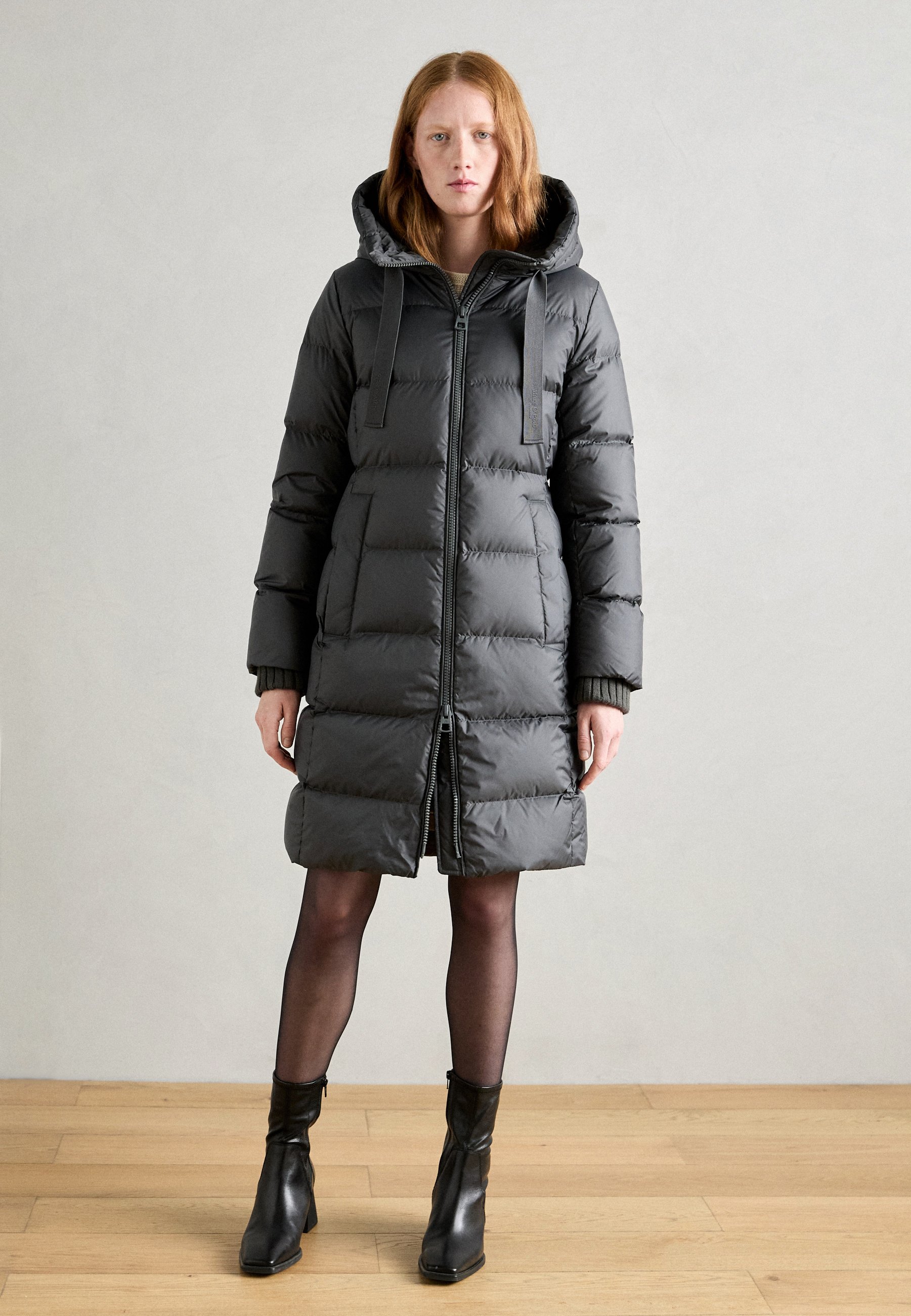 Polo Denim Mantel Marco Polo Mantel Khaki Daunenmantel Damen No