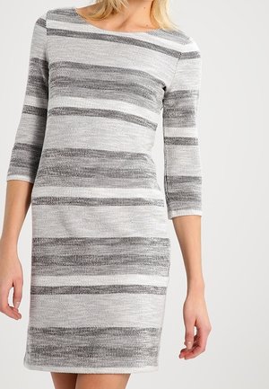 Strickkleid - light grey