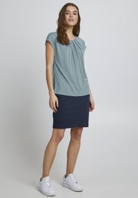 b.young BYPERL - Bluse - smoke blue