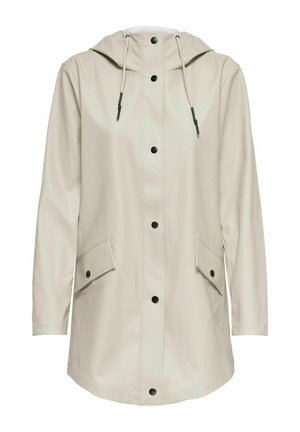 ONLY ONLELISA RAINCOAT - Impermeabile - silver lining