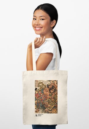 Henry Tiger, ASHMOLEAN MUSEUM WU SONG TIGER GRAPHIC - Shopping bag - natural