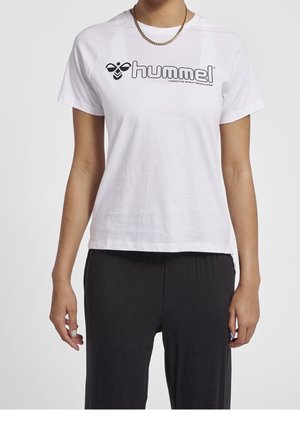 T-Shirt print - white