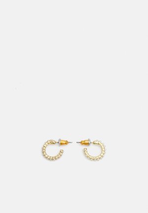 EKTA HUGGIE HOOP EARRINGS - Orecchini - gold-coloured