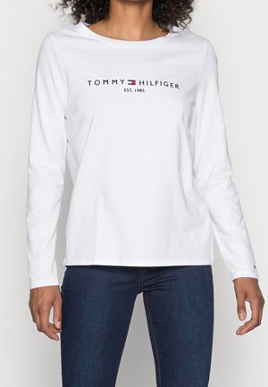 Top s dlouhým rukávem - white