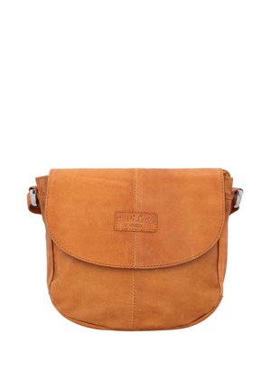 Gusti Leder, SMALL WOMAN HANDBAG BENJA - Umhängetasche - hellbraun