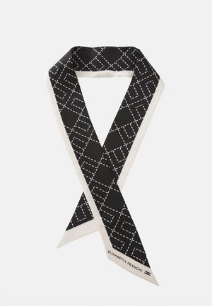 WOMENS FOULARD - Scarf - nero/milk