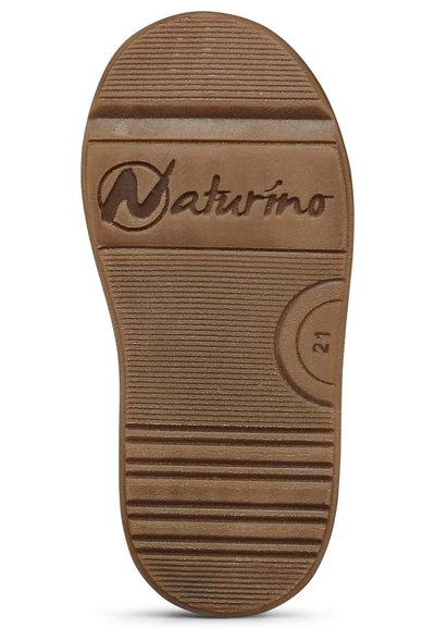 Naturino Sneakers van leer en suède, Zand, 27 EU