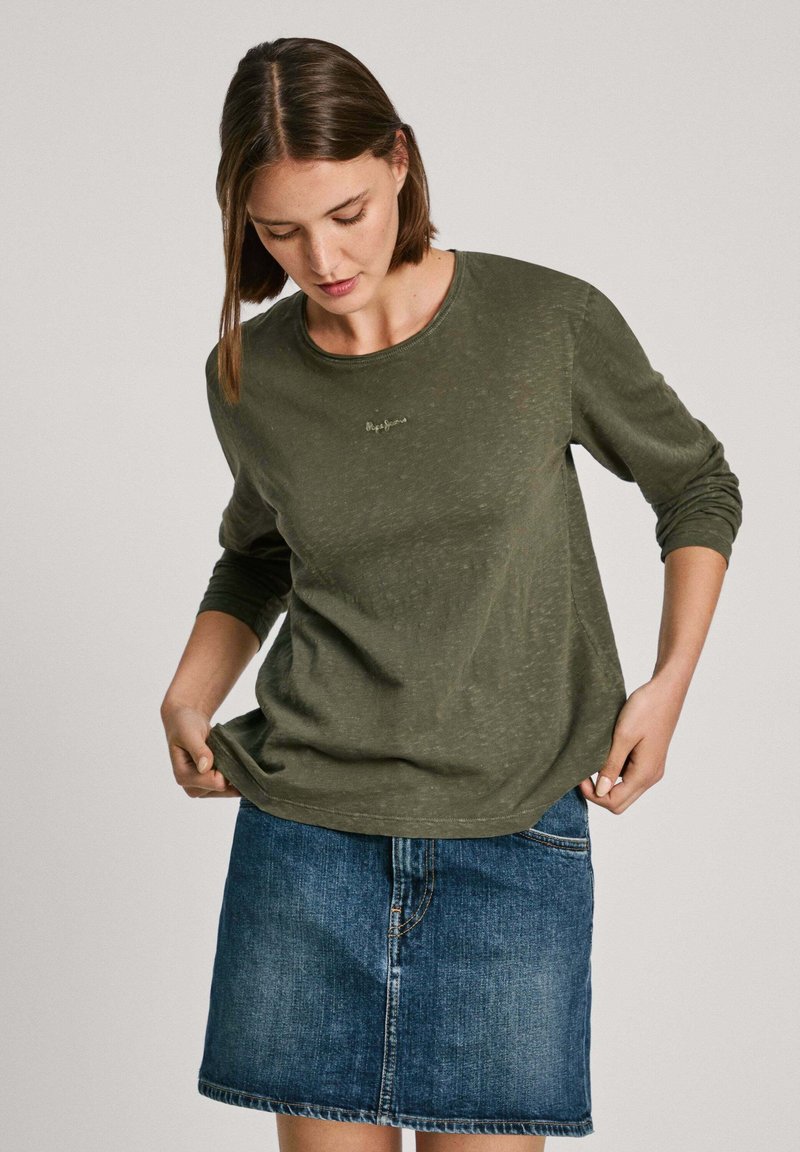 Pepe Jeans FLOREN - Ilgarankovis viršutinės dalies drabužis - leaf green