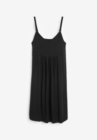 Next BLACK MATERNITY NURSING SLIP - Koszula nocna