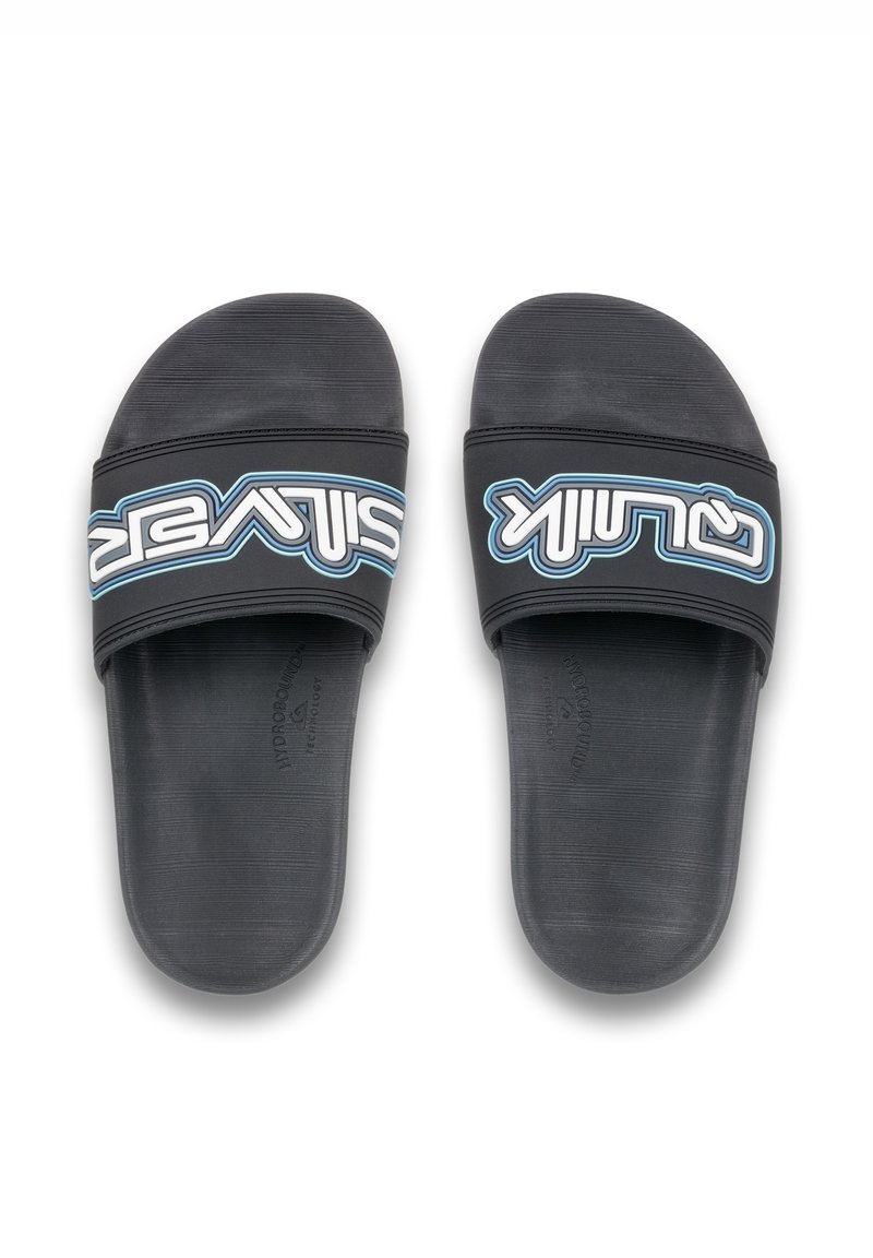 Quiksilver RIVI Pool slides black Zalando