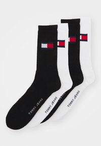 FLAG UNISEX 4 PACK - Čarape - white/black