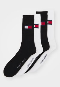 FLAG UNISEX 4 PACK - Nogavice - white/black