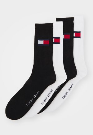 FLAG UNISEX 4 PACK - Socken - white/black