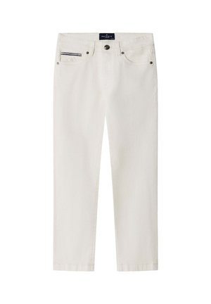 Jean droit - ecru white