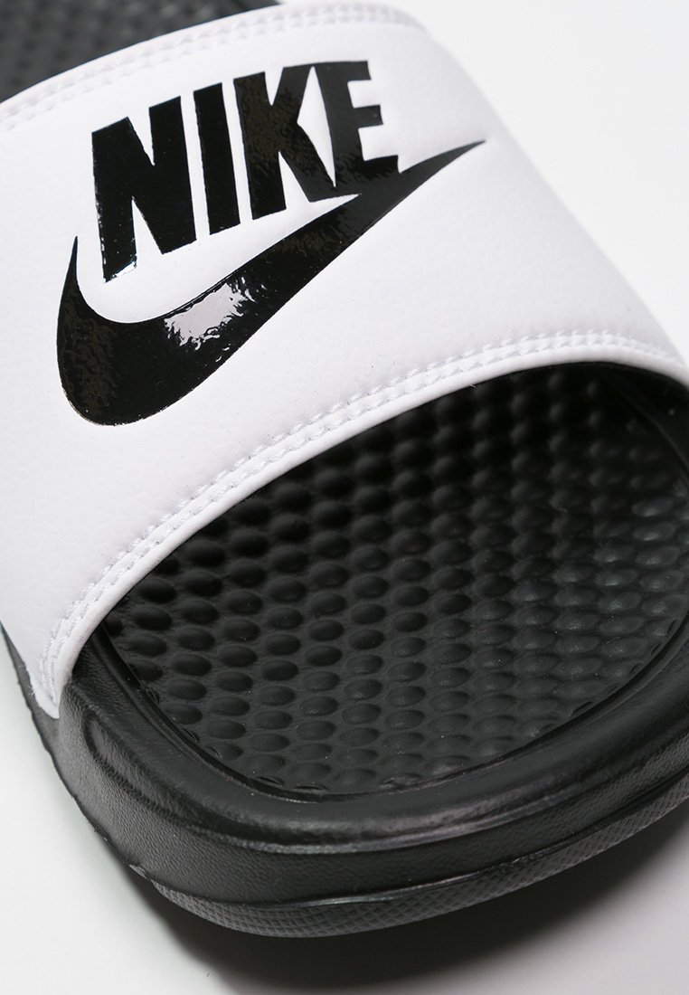 Nike Sportswear BENASSI JDI - Chanclas de baño - white/black/negro - Zalando .es