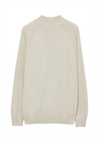 Calliope CON ZIP - Strickjacke - beige