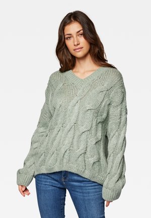Mavi Strickpullover - aqua grey