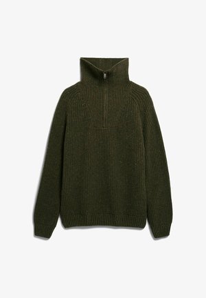 ARMEDANGELS, TWEED - Jumper - dark earth tweed
