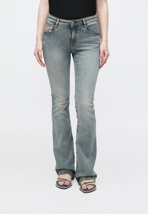 EBBEY - Jean bootcut - blue denim