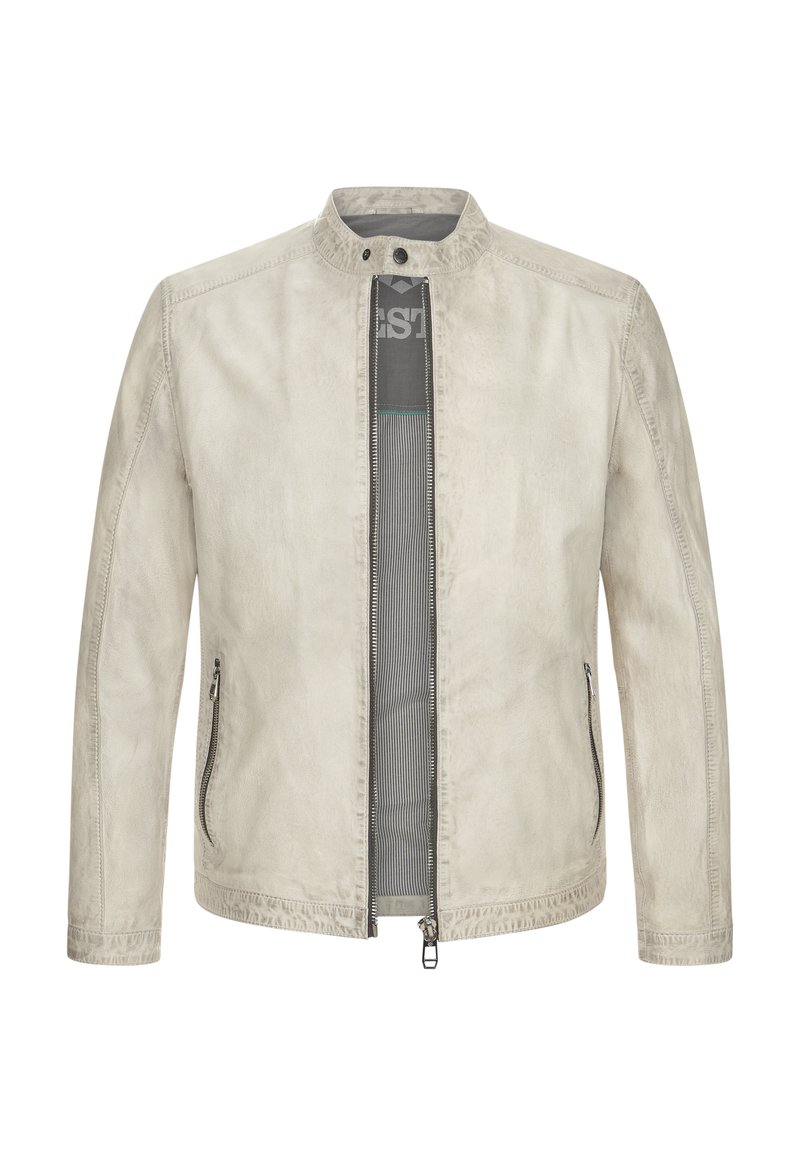 Kunstlederjacke Lederjacke Mit Stoff Lederjacke Jacke Schwarz M