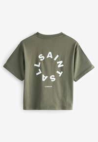smALLSAINTS TIERRA CREW LOGO  - Apdrukāts T-krekls - khaki green