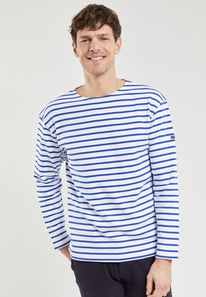 Armor lux LOCTUDY MARINIÈRE - Maglietta a manica lunga - blanc   etoile