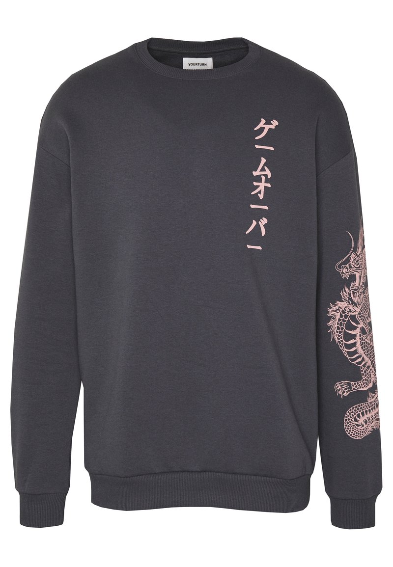 YOURTURN Sudadera gris oscuro