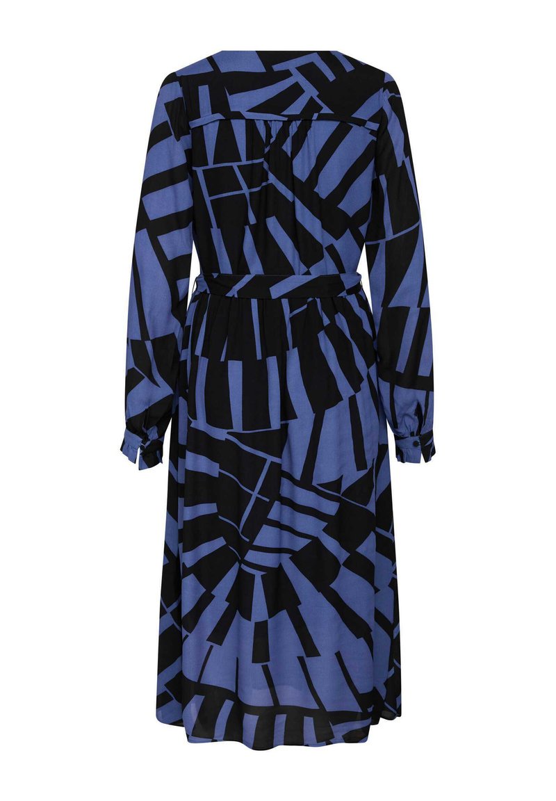 Noa Noa PHILIPPA Maxi-jurk print blue black/blauw