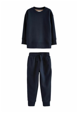 LINED SET - REGULAR FIT - Pizsama szett - navy