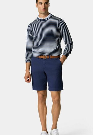 STRETCH BERMUDA - Shorts - blue
